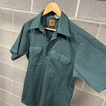 1990s Big Ben Garage Grey Mechanic Work Shirt