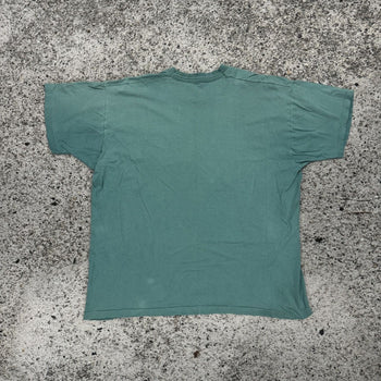 1990s Single Stitched Faded Thrashed Pocket Tee Oversized