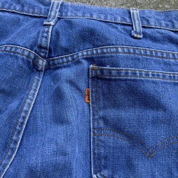 1970s LEVI'S 684 BIG BELL BOTTOM FLARE DENIM JEANS