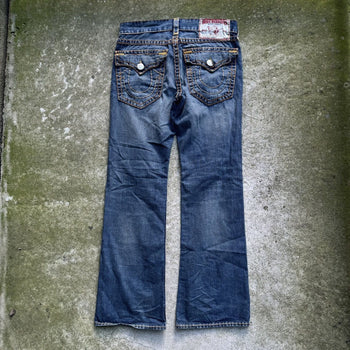 TRUE RELIGION BILLY SUPER T MADE IN USA DENIM JEANS