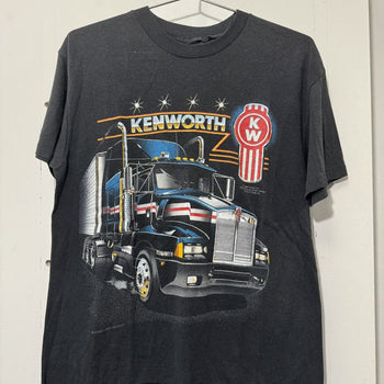 1980s FADED KENWORTH TRUCKING SEMI TRUCK TEE