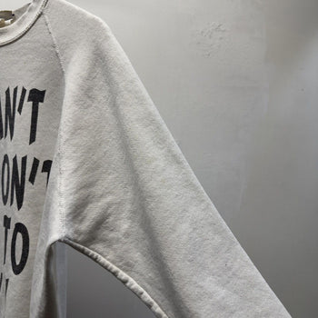 Vintage 1990s Faded I Don't Want To Play Sweatshirt