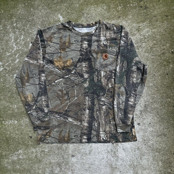 CARHARTT CAMO REALTREE LONGSLEEVE TEE