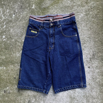 1990S Y2K PACO JEANS BAGGY SKATER DENIM JEAN SHORTS JORTS