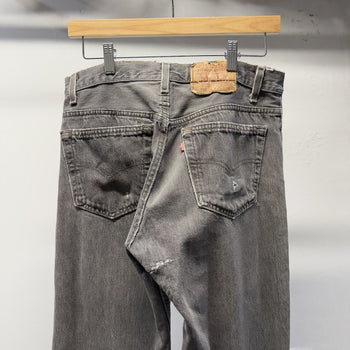 Vintage 1980s 1990s Levi's 501 Faded Distressed Jeans