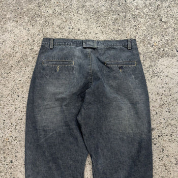1990s Y2K Marithe Francois Girbaud Cargo Pocket Denim Jeans Skater
