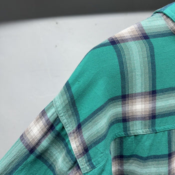 2000s Levi's Thrashed Plaid Flannel Grunge Shirt