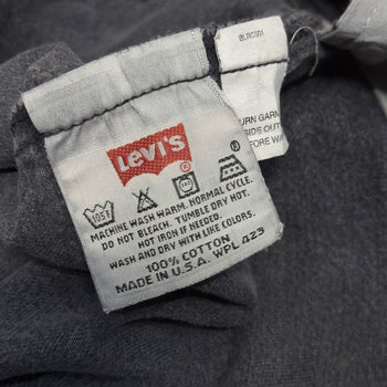 Vintage 1990s Levi’s 501 Made in USA Faded Black Jeans