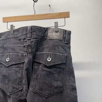 Vintage 2000s Levi’s Faded Black Washed Jeans