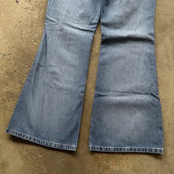 2000S Y2K LEVI'S SILVERTAB DENIM BELL BOTTOM FLARE JEANS