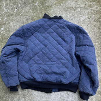 Chaqueta bomber azul marino acolchada de POLO RALPH LAUREN de los años 2000