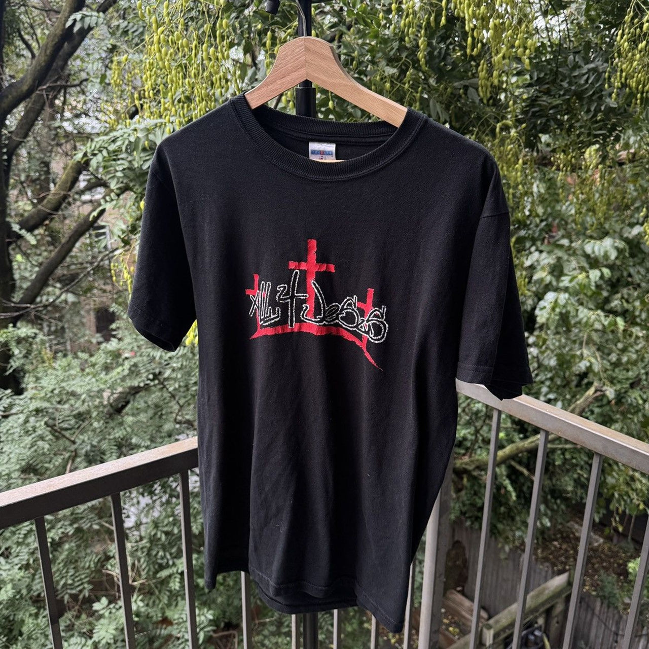 2000s All 4 Jesus Faded Tee