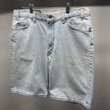 1990s Levi's 550 Faded Denim Jean Shorts