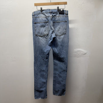 1017 Alyx 9SM Slashed Thorn Distressed Denim Jeans