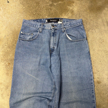 1990s LEVI’S SILVERTAB BAGGY FADED BLUE DENIM SKATER JEANS