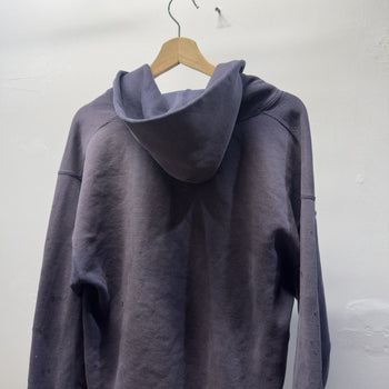 Vintage 1990s Made in USA Faded Distressed Zip Up Hoodie