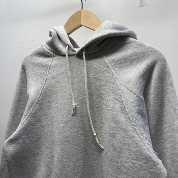 Vintage 1990s Blank Grey Raglan Hoodie