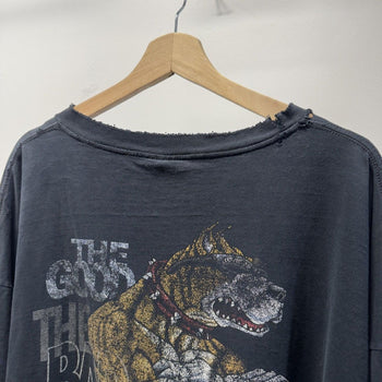 1990s Thrashed Faded Distressed Dawg Tee
