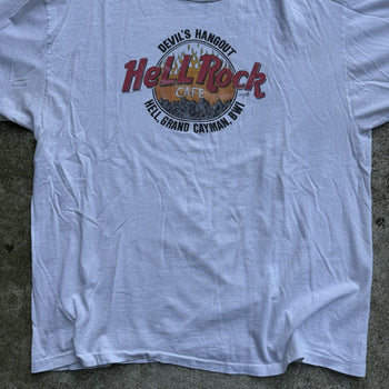 1990s HELL ROCK DEVIL'S HANGOUT HARD ROCK PARODY TEE