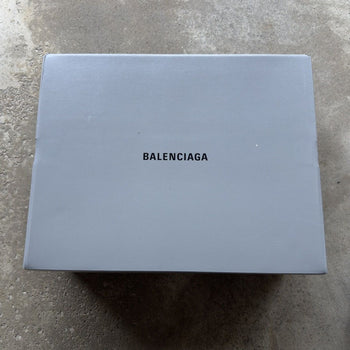 BALENCIAGA RUNNER HIGH TOP SNEAKERS WHITE BLACK