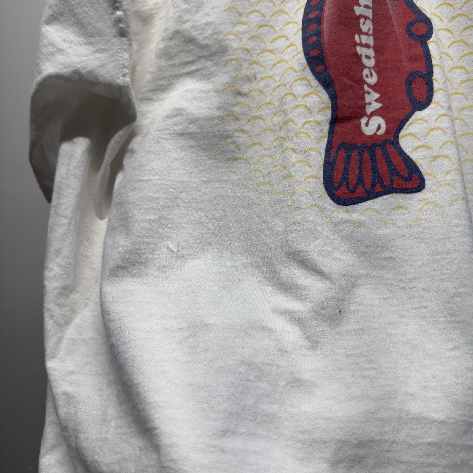 Vintage 2000s Swedish Fish Candy Fishing Tee
