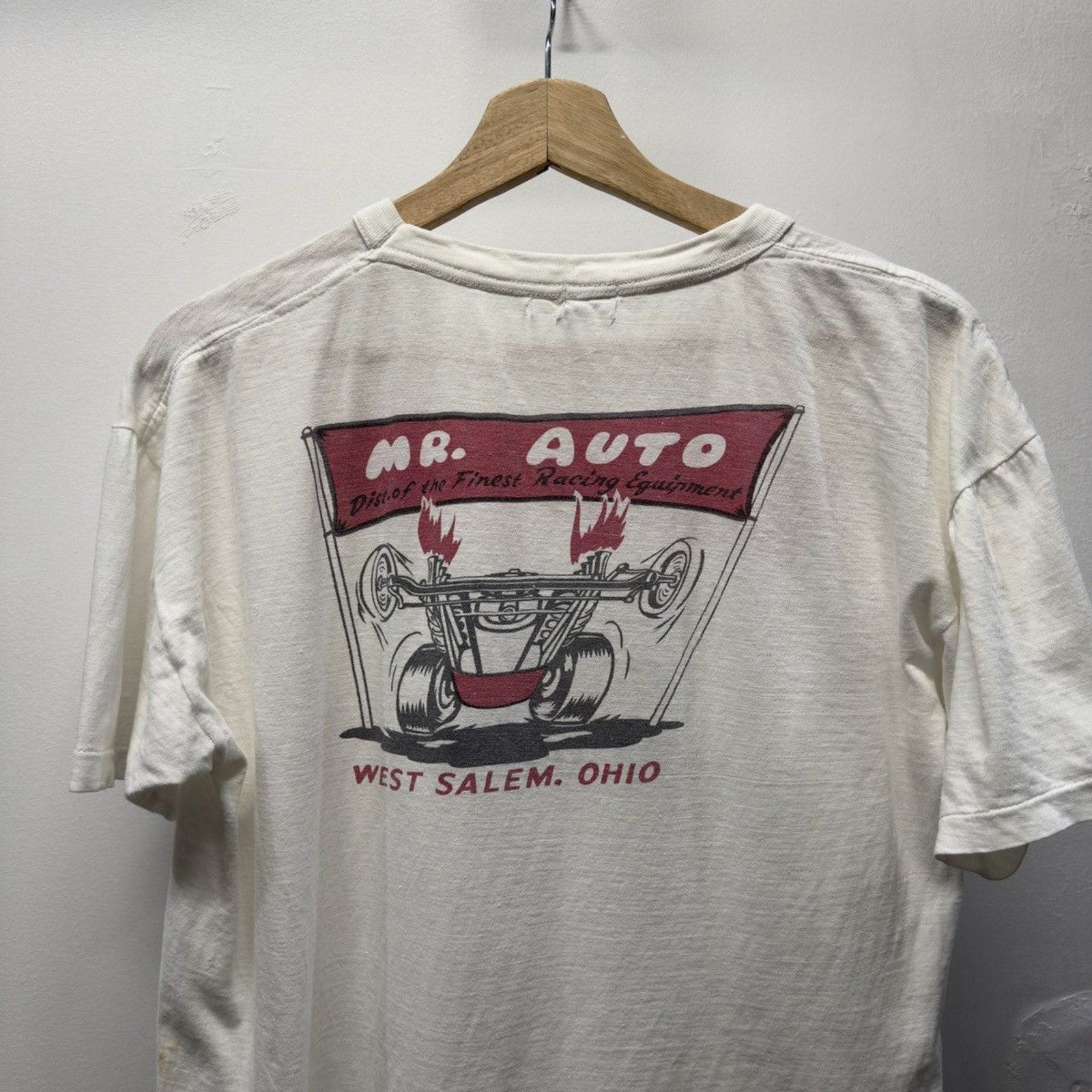 Vintage 1960s Faded Mr Auto Speed Shop Tee