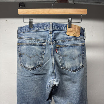 1980s Levi's 501 Thrashed Distressed Jeans - Made in USA
