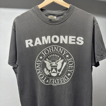 1990s Ramones Thrashed Faded Distressed Band Tee