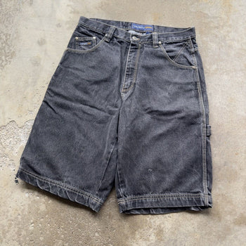 1990S/2000S Y2K FADED BAGGY DENIM SKATER CARPENTER JEAN SHORTS JORTS