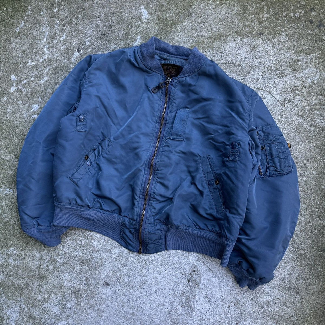 1980s US AIR FORCE MA-1 BOMBER JACKET