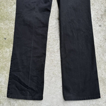 1990s LEVI'S 517 BLACK LIGHT DENIM BOOT CUT JEANS