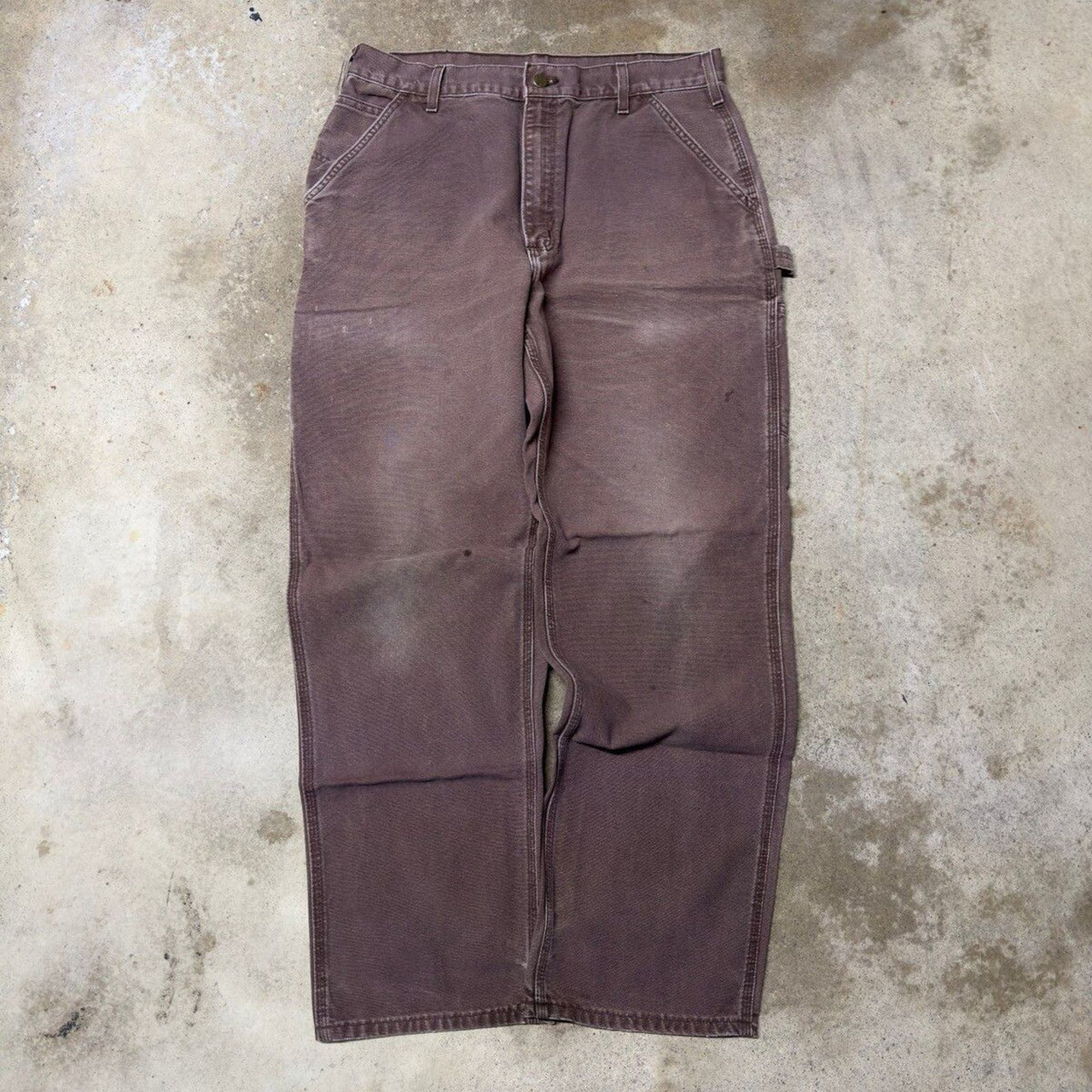 2000s CARHARTT BAGGY CANVAS CARPENTER PANTS