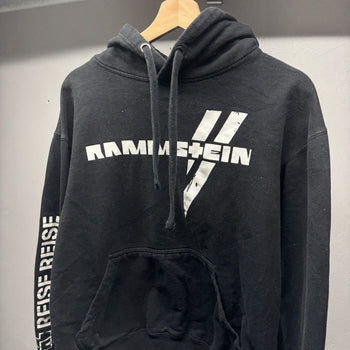 2004 Rammstein Band Hoodie Faded