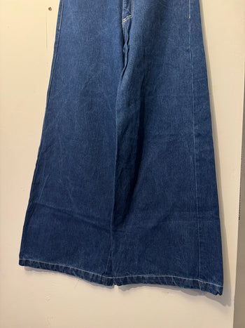 1990s GAT BAGGY WIDE LEG RAVER SKATER DENIM JEANS