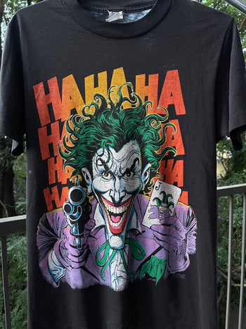 1980s JOKER BATMAN HAHAHA TEE