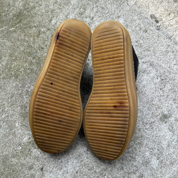 Rick Owens SS18 Dirt Leather Low Ramones Gum