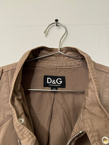 2000s DOLCE & GABBANA CARGO MULTI POCKET UTILITY JACKET