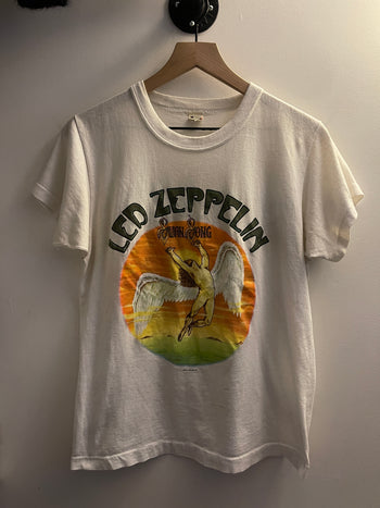 1980s LED ZEPPELIN SWAN SONG TEE