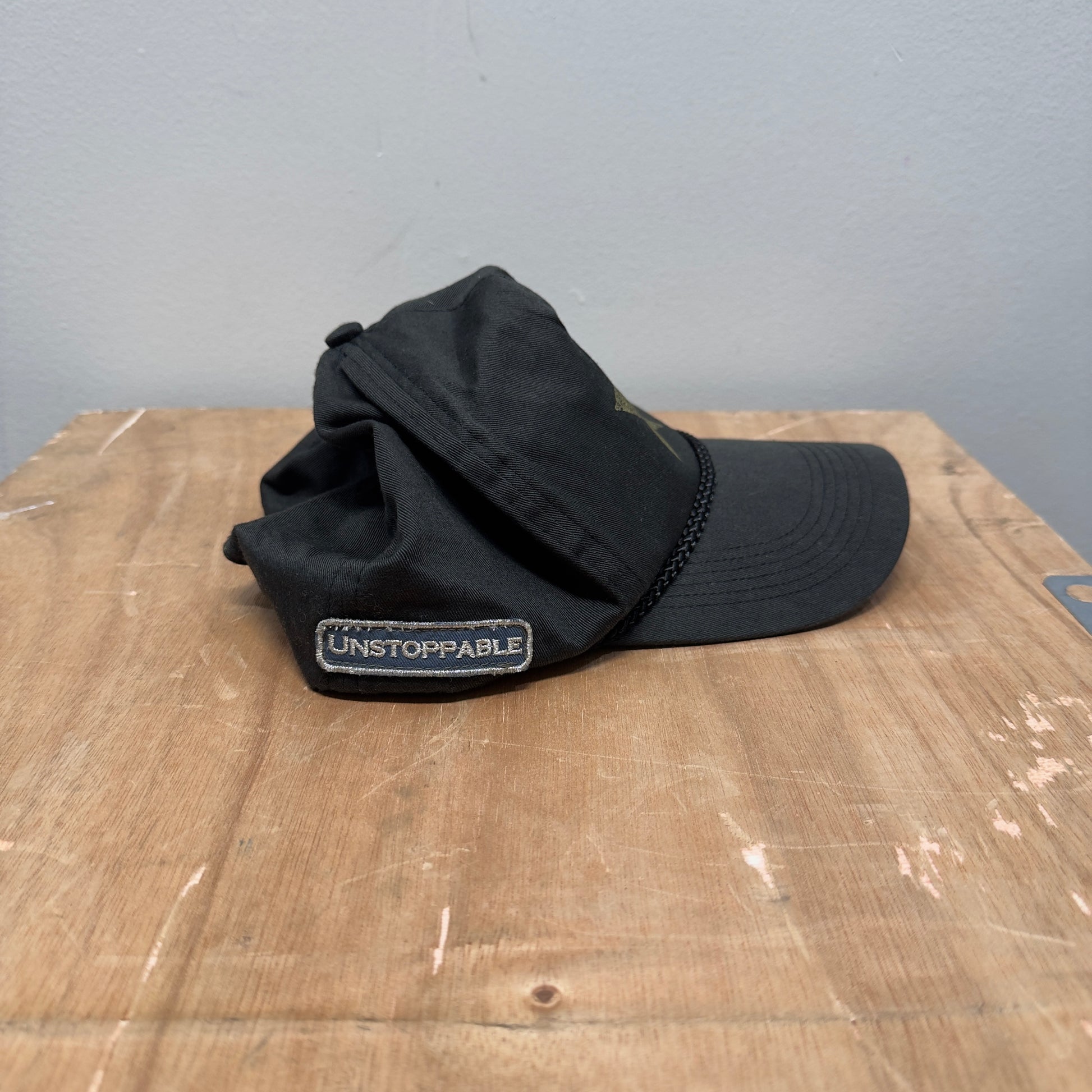 Gorra de camionero descolorida Cowboy Star Fucker de los años 90