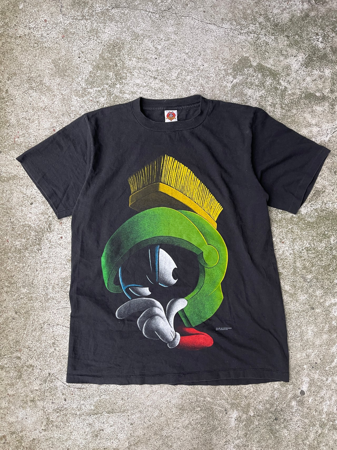 1990S MARVIN THE MARTIAN BIG LOGO TEE