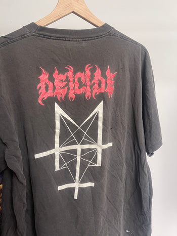 1990S DEICIDE FADED BLUE GRAPE TEE