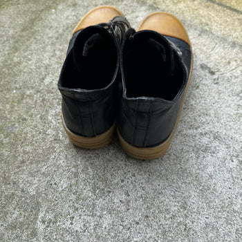 Rick Owens SS18 Dirt Leather Low Ramones Gum