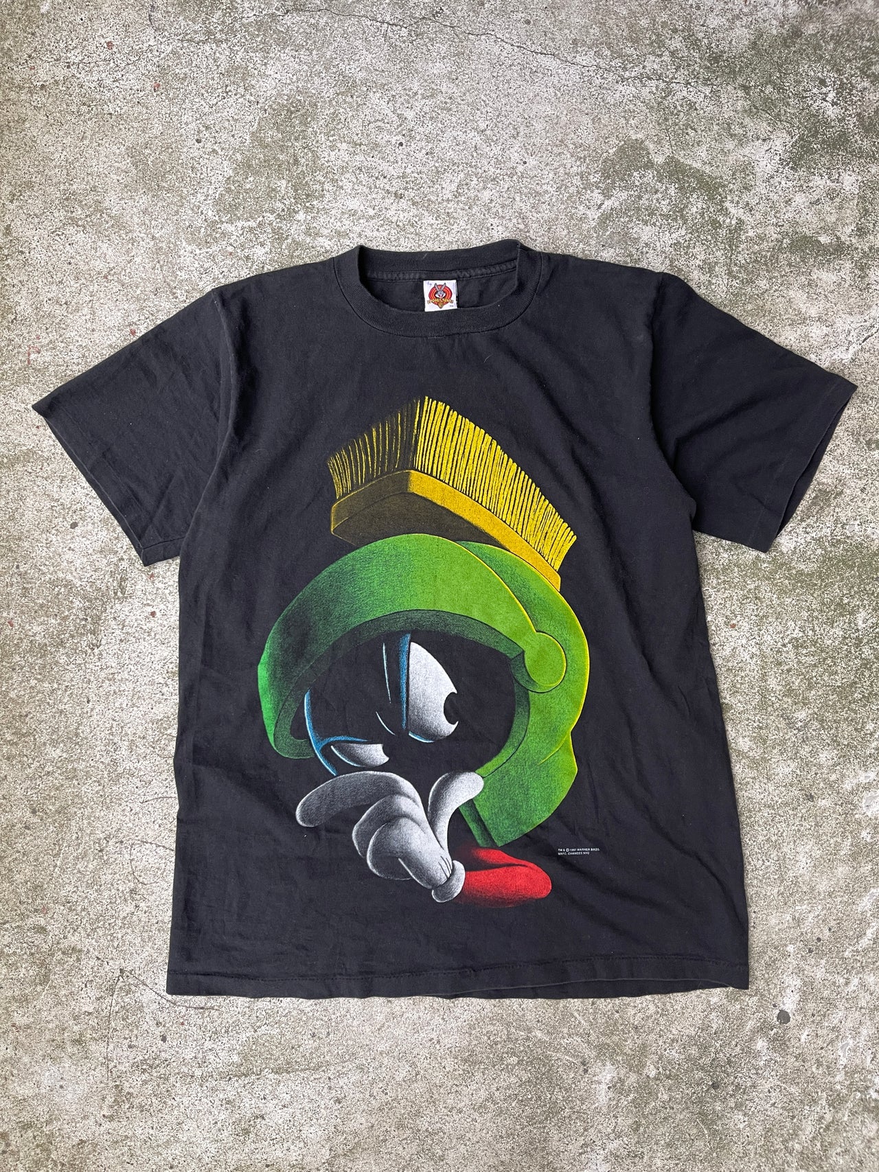 1990S MARVIN THE MARTIAN BIG LOGO TEE