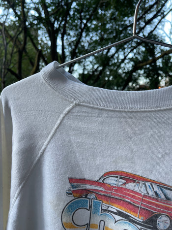 1980s CHEVY CLASSICS RAGLAN CREWNECK SWEATSHIRT