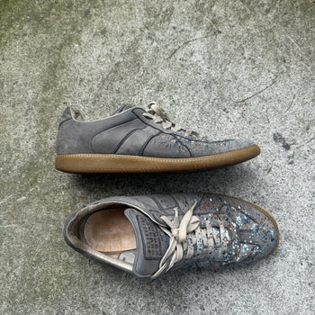 Maison Margiela Replica GAT Gray Paint Splatter
