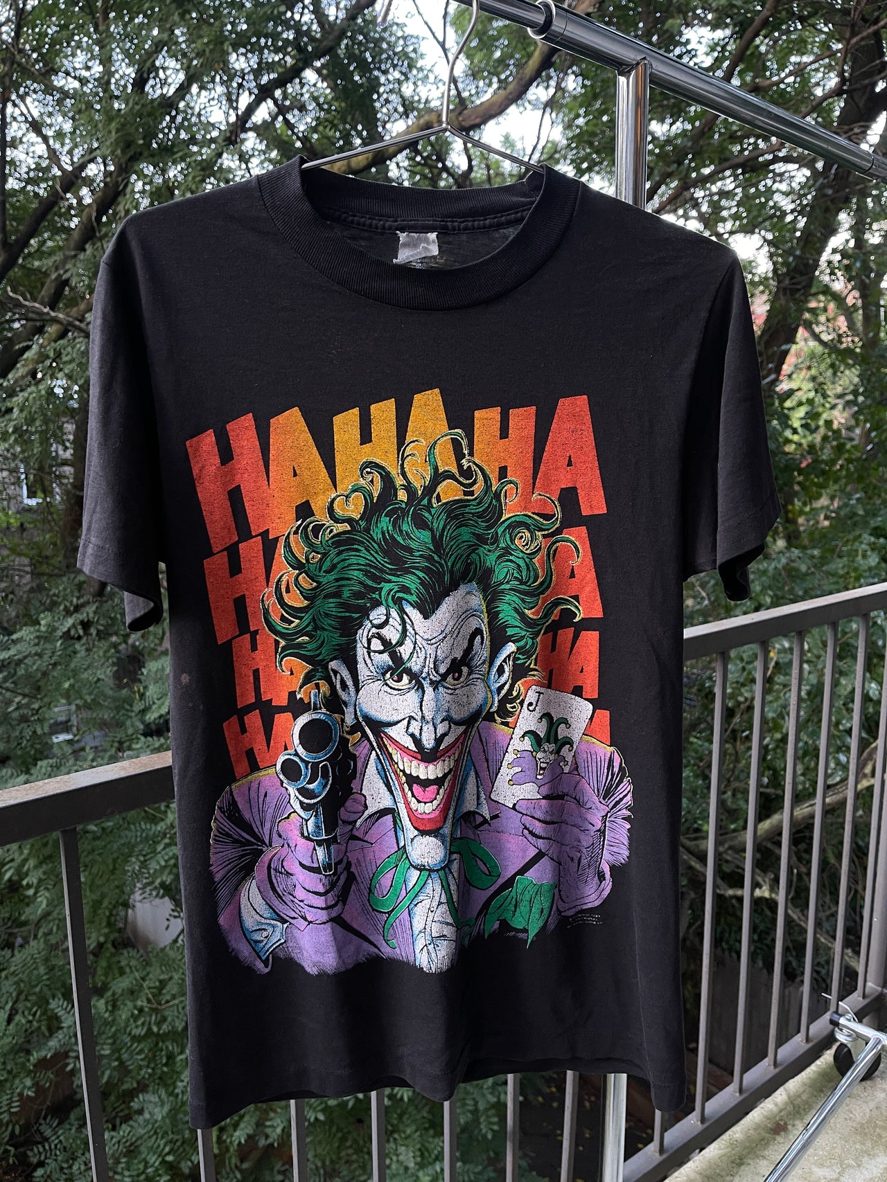 1980s JOKER BATMAN HAHAHA TEE