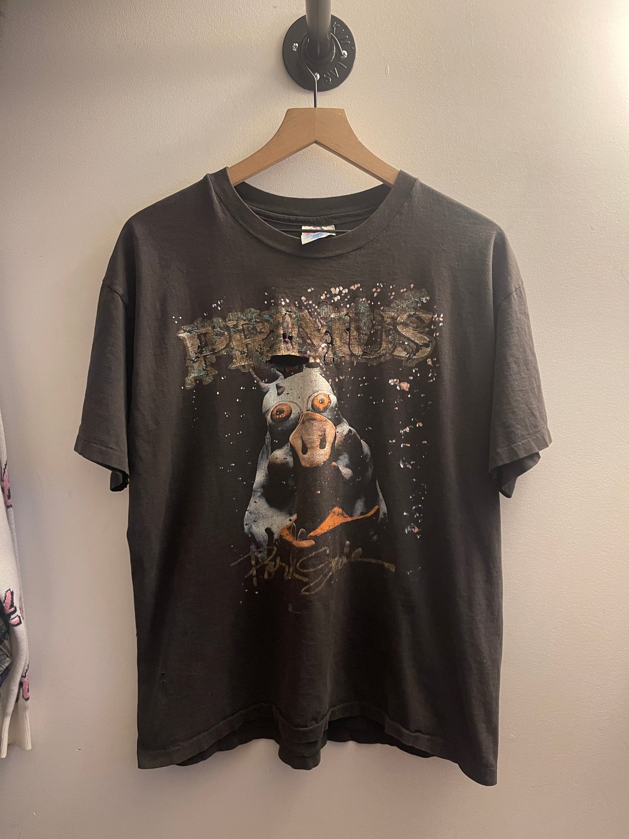 1990s THRASHED PRIMUS LIQUID PIG TOUR TEE