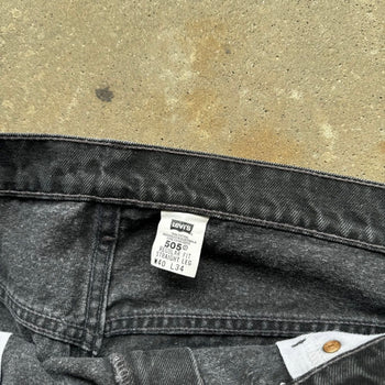 1990s Levi’s 505 Black Jeans
