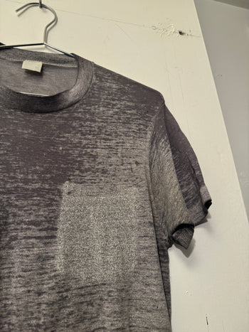 1970s SUPER DESTROYED FADED THRASHED PAPER THIN TEE