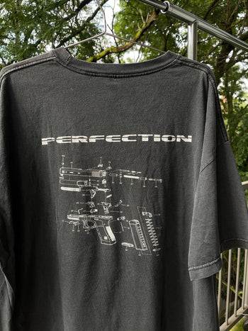 2000S FADED GLOCK PERFECTION GUN BLUEPRINT TEE